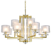 Подвесная люстра Newport ALEXANDRA 4408+4/C mat.gold 500_191_3070229