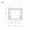 Профиль накладной Arlight SL-SLIM 036039 100_100_1894762