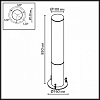 Наземный высокий светильник Odeon Light NATURE 7180/22GL 100_100_2398424