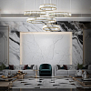 Подвесной светильник Loft it Crystal ring 10135/5 Gold 100_100_1849152