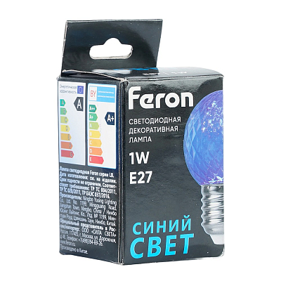 Лампа светодиодная Feron  E27 1Вт K 52162 400_400_3096013