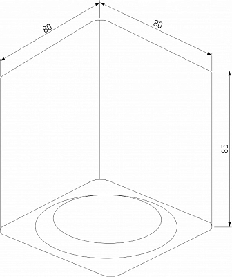 Накладной светильник Elektrostandard Matrix a065287 400_400_1776104