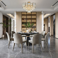 Люстра на штанге Arte Milano Sorrento-4409 374409/9/60/570 GD 500_191_2422144