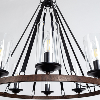 Подвесная люстра Arte Lamp Dalim A7014SP-8BK 400_400_3097544