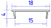 Профиль накладной Ambrella Light GP GP1500AL 100_100_2025459