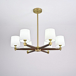 Люстра на штанге Imperiumloft Jorgenson White/Dark wood STAVRA01 250_100_1986059