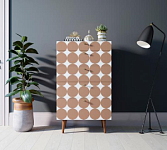 Комод высокий "Berber" принт 17 арт BB10/Print_17 250_100_Array