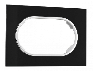 Рамка для двойной розетки Arte Milano am-502.01 502.01-double.black 400_400_2302848