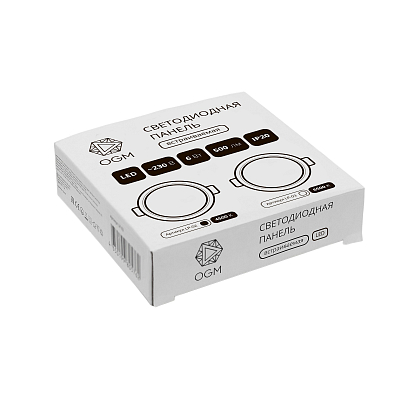 Встраиваемый светильник Apeyron Electrics  LP-02 400_400_3082128