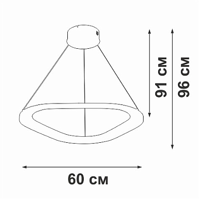 Подвесной светильник Vitaluce V2692 V2692-1/1S 400_400_1820226