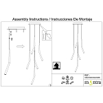 Подвесная люстра Mantra Arrecife 9362+9211 (5L) 250_100_3076373