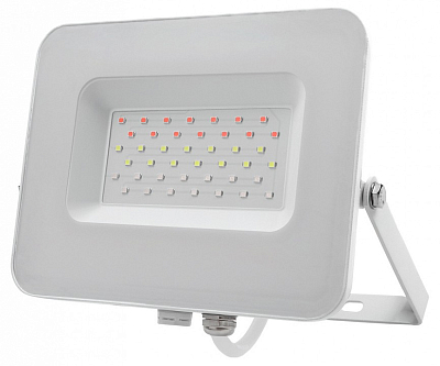 Настенно-потолочный прожектор Jazzway  PFL-30W RGB WH IP65 400_400_3239103