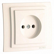 Розетка без заземления Mono Electric Larissa 103-010122-116 500_191_3235188