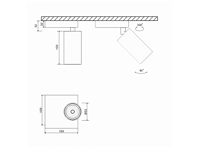 Основание SWG PRO Mini Villy MINI-VL-M11-BL 400_400_2180506
