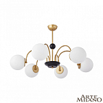 Люстра на штанге Arte Milano AM-Napoli 312066/D850/6 BS/BK 250_100_2033003