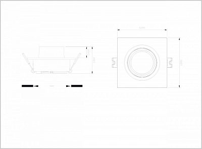 Встраиваемый светильник Denkirs Rond DK3121-WH 400_400_3149745