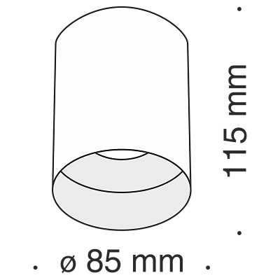 Потолочный светильник Technical C014CL-01W 400_400_3159708