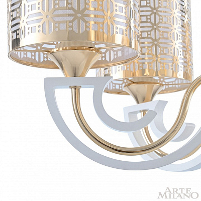 Подвесная люстра Arte Milano Florentia-8857 308857/8 Wh/Gd 400_400_2032844