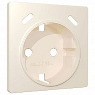 Накладка для розетки с заземлением и со шторками и 2хUSB type С Ambrella Volt ALFA AP3305 500_191_2307901