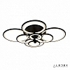 Потолочная люстра iLedex Ring A001/8 BK 100_100_1991109