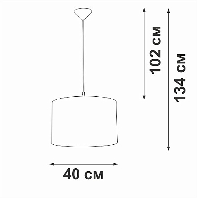 Подвесной светильник Vitaluce V2827 V2827-1/1S 400_400_1820410