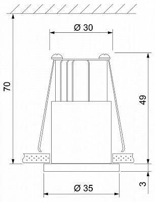 Встраиваемый светильник Elektrostandard 15269/LED a056021 400_400_2618285
