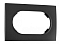 Рамка для двойной розетки Arte Milano am-502.04 502.04-double.black