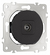 ТВ-розетка без рамки Arte Milano am-202 202.43-1.black 500_191_2302445