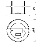 Основание Mantra Modular Light Florones 9361 250_100_3096191