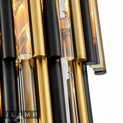 Накладной светильник iLamp Tribeca 097B-3 MBR+BK 400_400_1989677