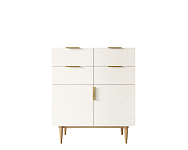 Большой комод с четырьмя ящиками и дверками "Line" LN17/GR1/beige 250_100_Array