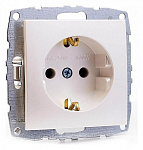 Розетка с заземлением, без рамки Mono Electric Despina / Larissa 500-002521-117 250_100_2162305
