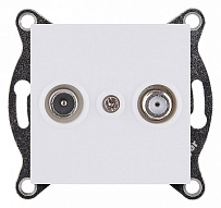 ТВ-розетка и SAT-розетка оконечная без рамки Kollinger  REA-035WM 500_191_3123485