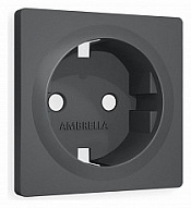 Накладка для розетки с заземлением Ambrella Volt ALFA AP9060 500_191_2306728