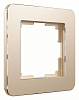Рамка на 1 пост Werkel Platinum (шампань) W0012611 100_100_2130331