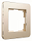 Рамка на 1 пост Werkel Platinum (шампань) W0012611