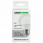 Лампа светодиодная LEDS POWER G45 E27 6Вт 4000K 006765 250_100_2201174