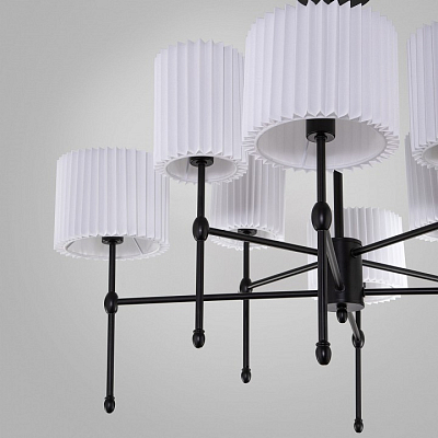 Люстра на штанге Eurosvet Notturno 60162/8 черный 400_400_1813512