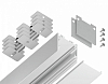Короб накладной Ambrella Light Profile System GP GP2500WH 100_100_2164216