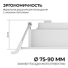 Встраиваемый светильник Apeyron Electrics  06-160 100_100_2738154