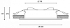 Встраиваемый светильник Hesby Lighting Harstad HSBL_0216 100_100_2478642