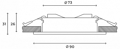 Встраиваемый светильник Hesby Lighting Harstad HSBL_0216 400_400_2478642