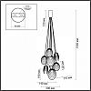 Подвесная люстра Odeon Light Mussels 5039/8 100_100_1728568