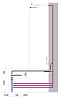 28991000 Talentofill Наливной, сливной и переливной гарнитур для анатомических ванн (встраиваемая часть) 100_100_1439428