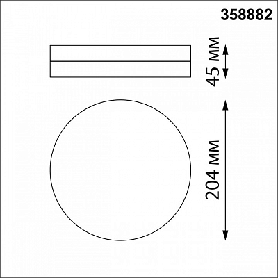 Накладной светильник Novotech Opal 358882 400_400_1699104