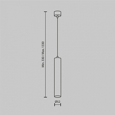 Подвесной светильник Maytoni Technical Focus LED P072PL-L12W3K-BS 400_400_2862831