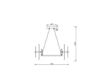 Подвесной светильник Freya FR5172PL-06BS 400_400_806657