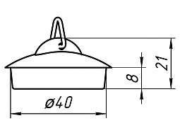 Пробка для раковины АНИ Пласт M400U 1 1/4 дюйма 500_191_2916791