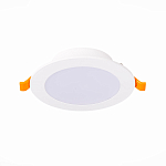 ST210.538.08 Св-к встр. Белый LED 1*8W 3000K 640Lm Ra80 110° IP20 D120xH30 220-240V Встраиваемые светильники 250_100_2952110
