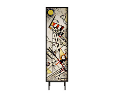 Шкаф c одной дверкой "Emerson" by Kandinsky арт EM101/Print_01 500_191_1929750